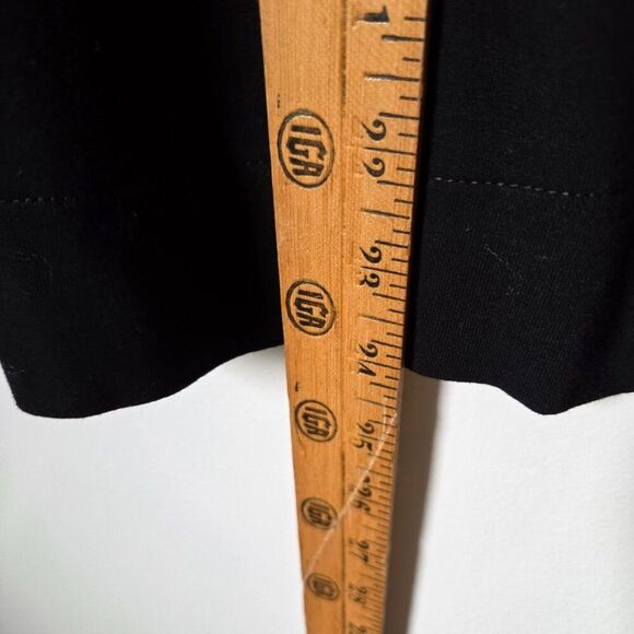 EUC J JILL BLACK CREW NECK SOFT 3/4 SLEEVES MINIMALIST TOP SIZE SMALL - Picture 13 of 13